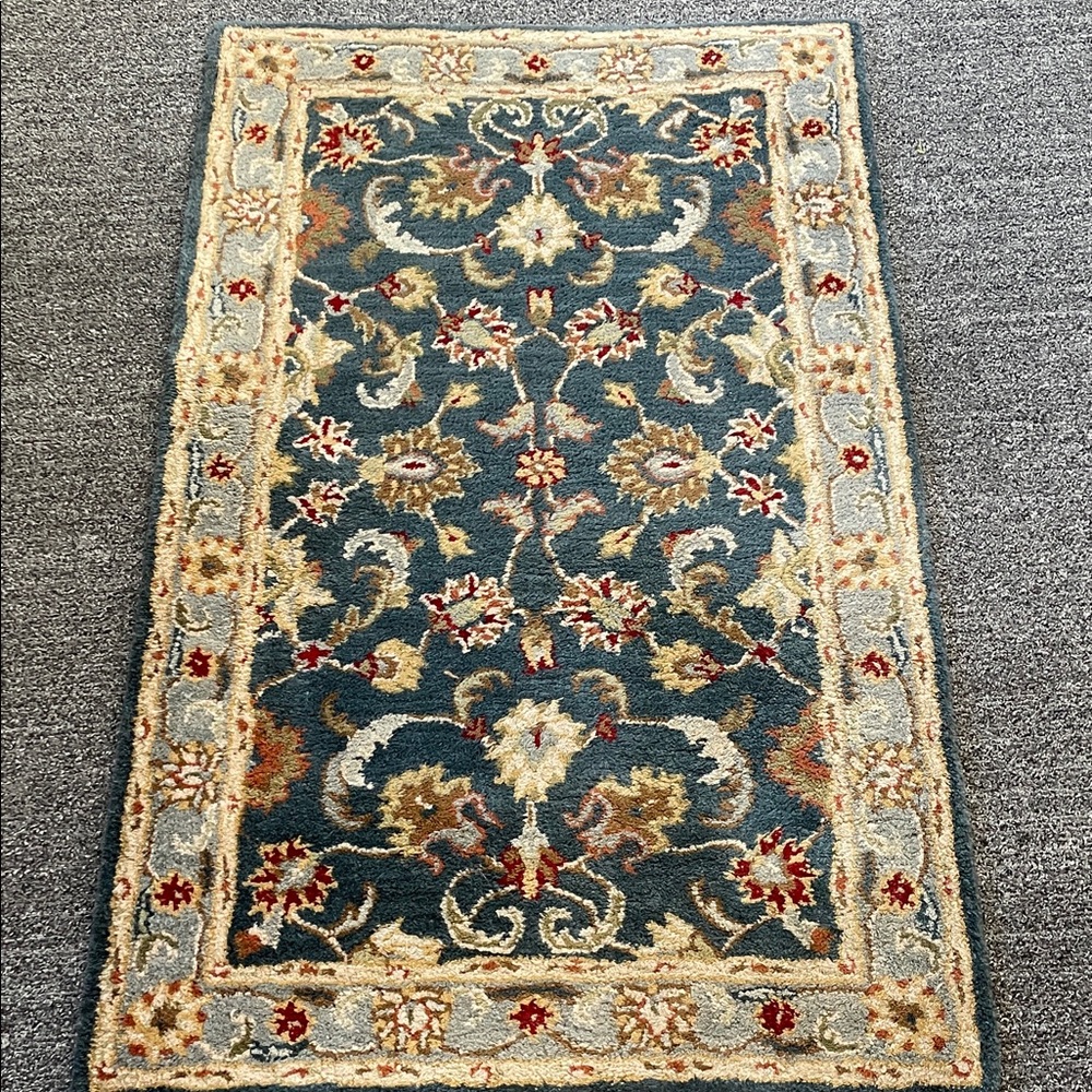 Home Decorators Collection Bronte Wool Rug – Indigo – 3’ x 5’ – 100% Wool